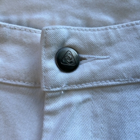 Jockey Person to Person White Straight Leg Jeans Stretch Sz 8 - Picture 5 of 13